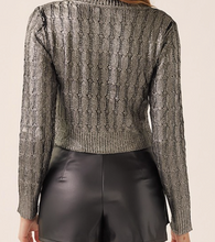 Load image into Gallery viewer, Gunmetal Sweater