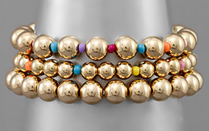 3 Ball Beads Bracelet